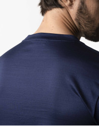 Castello d'Oro Navy Blue T-shirt 100% Cotton Regular Fit thumbnail 4